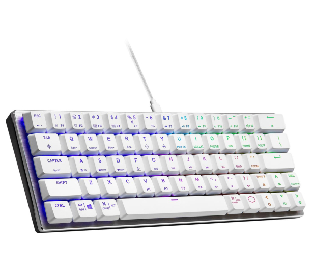 COOLER MASTER Klawiatura SK620 podświetlenie RGB low profile switch red SK-620-SKTR1-US - 741788 - zdjęcie 3